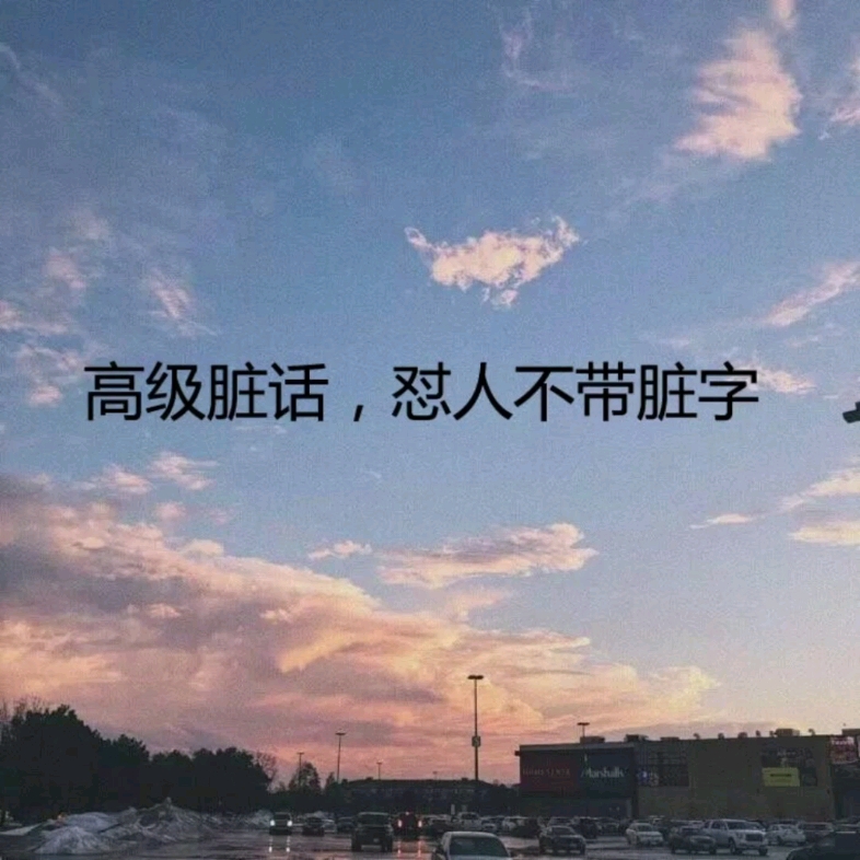 [图]高级脏话，怼人不带脏字