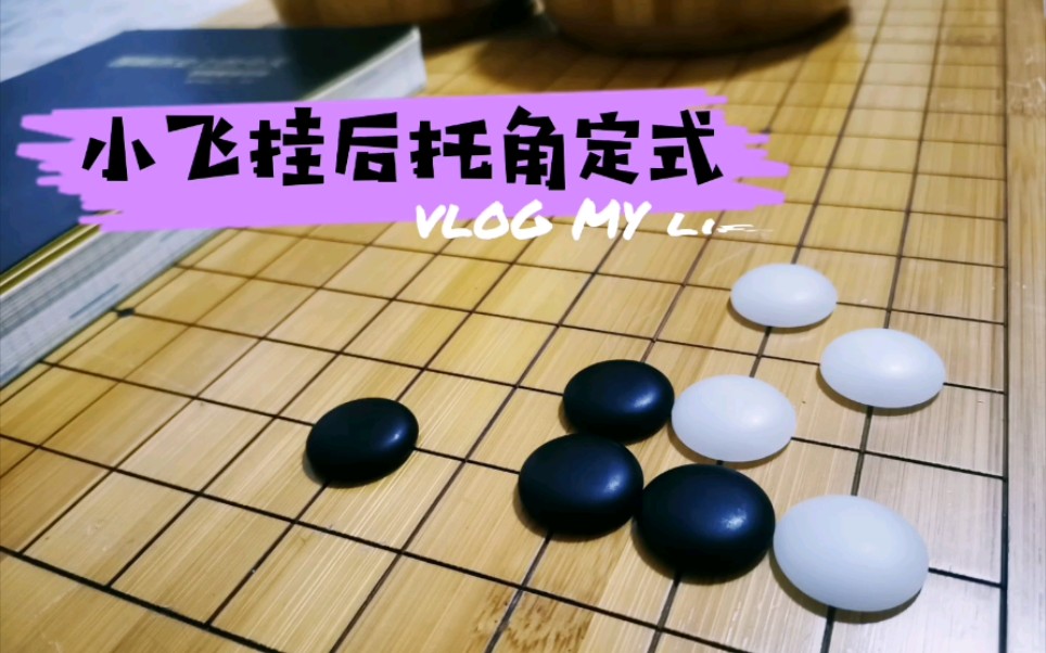 圍棋歷史7月13日 小飛掛後託角定式_嗶哩嗶哩_bilibili