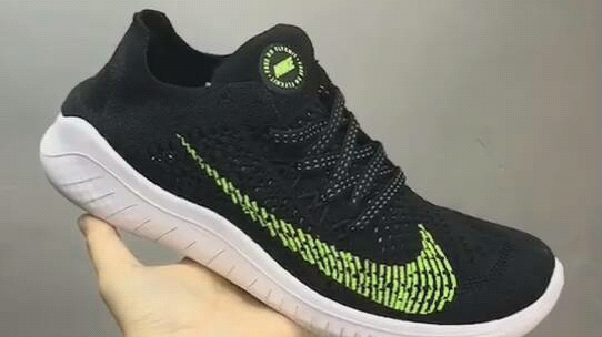 nike free rn flyknit双色大底 耐克赤足飞线透气运动跑步鞋休闲鞋