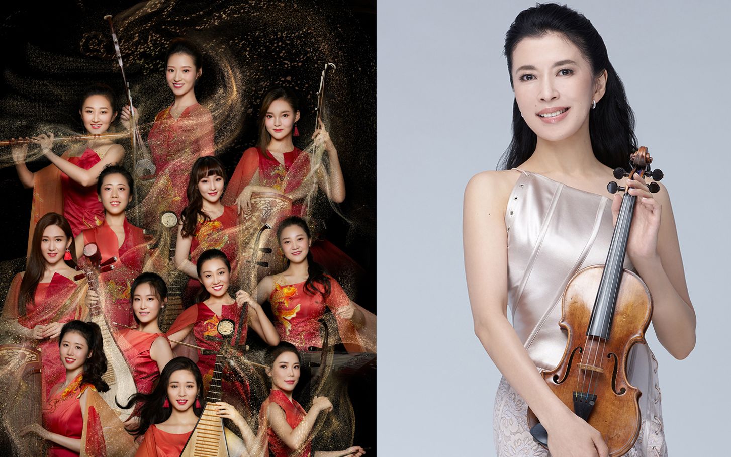女子十二乐坊携手川井郁子,新民乐与小提琴音符碰撞_哔哩哔哩_bilibil