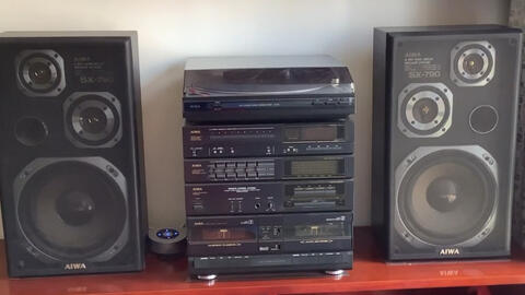 Aiwa sx 790 store speakers