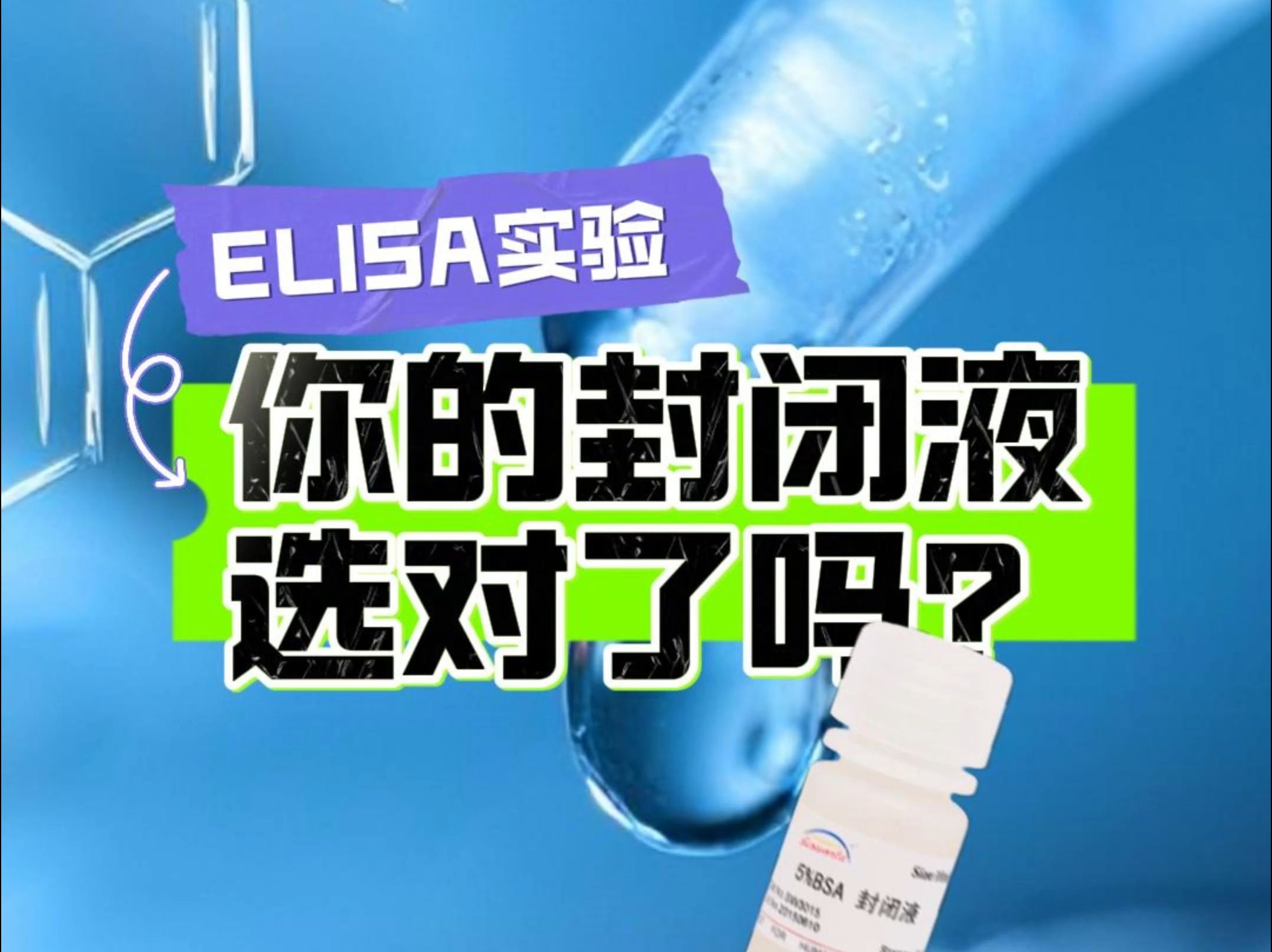 ELISA实验中,封闭液的选择哔哩哔哩bilibili