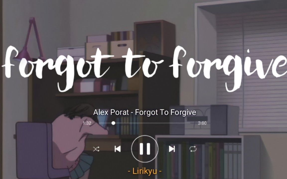 [图]一首伤感又好听的英文歌曲--《FORGOT TO FORGIVE》