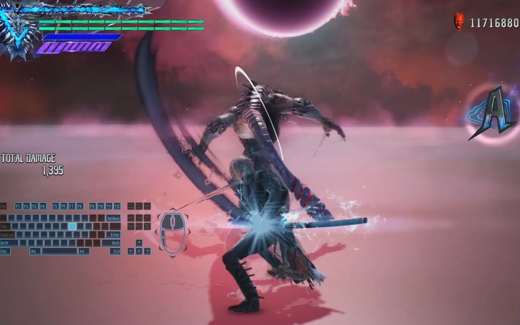 鬼泣55se真萌新向连续次元斩练习参考