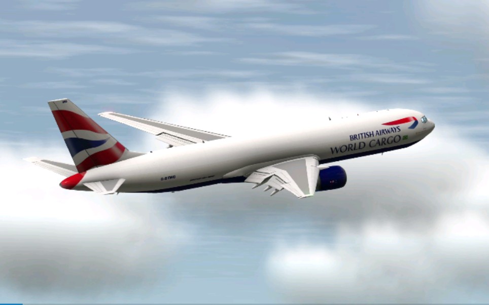 rfs拍机:英国航空货运b767-300f