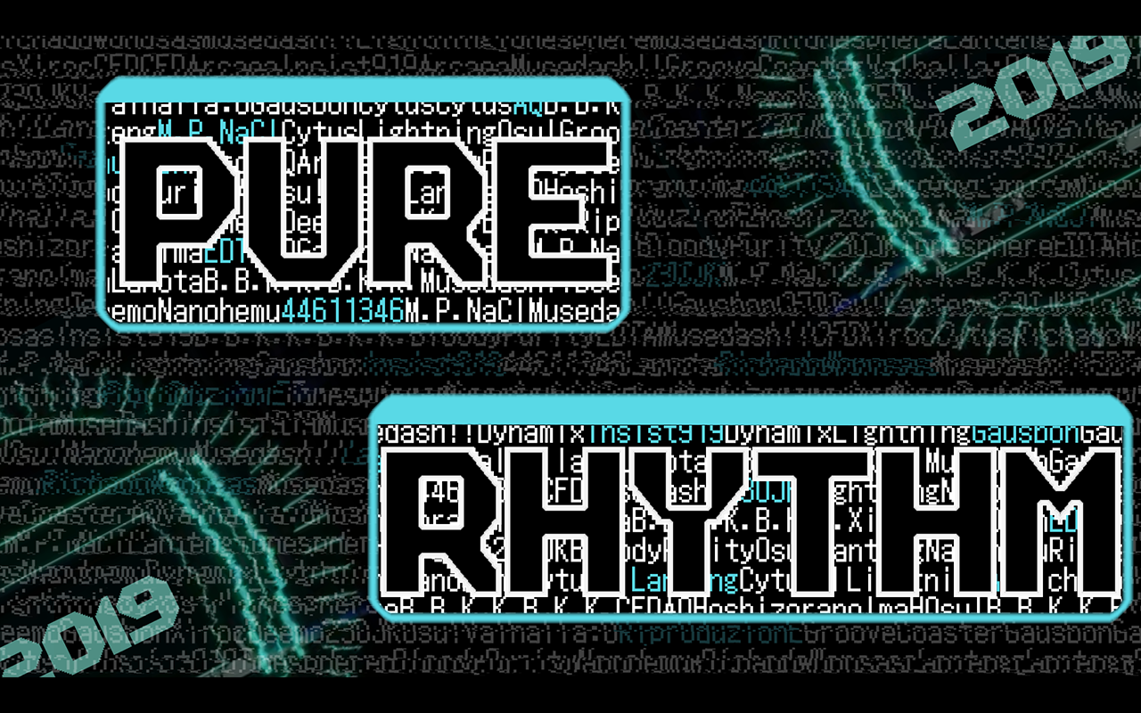 [百航音游会宣传] Pure Rhythm音游会2019宣传视频哔哩哔哩bilibili