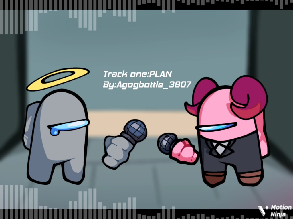 【among us/自制曲/oc/fnf】坏了,curry开始听bottle