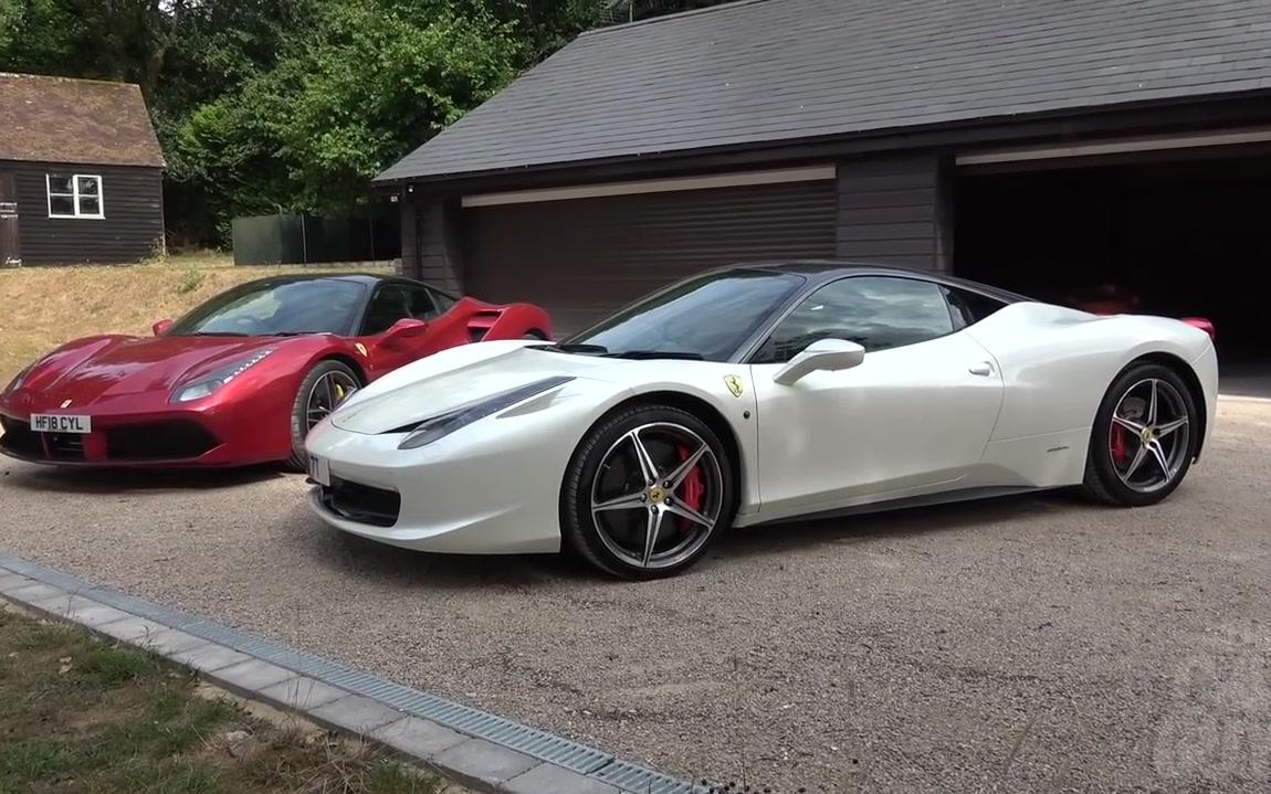 法拉利 ferrari 458 vs 488