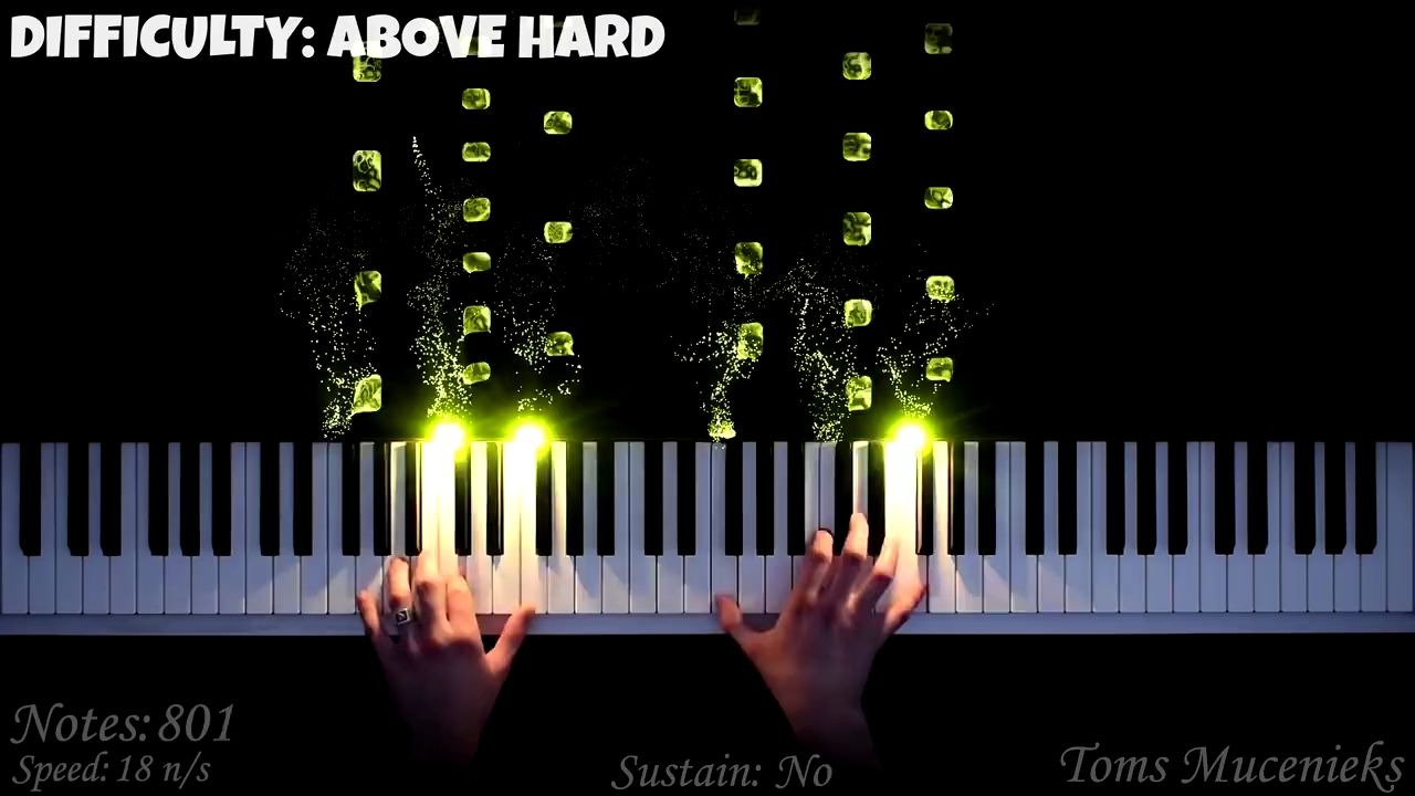 黑人抬棺舞曲子coffindance钢琴版教学