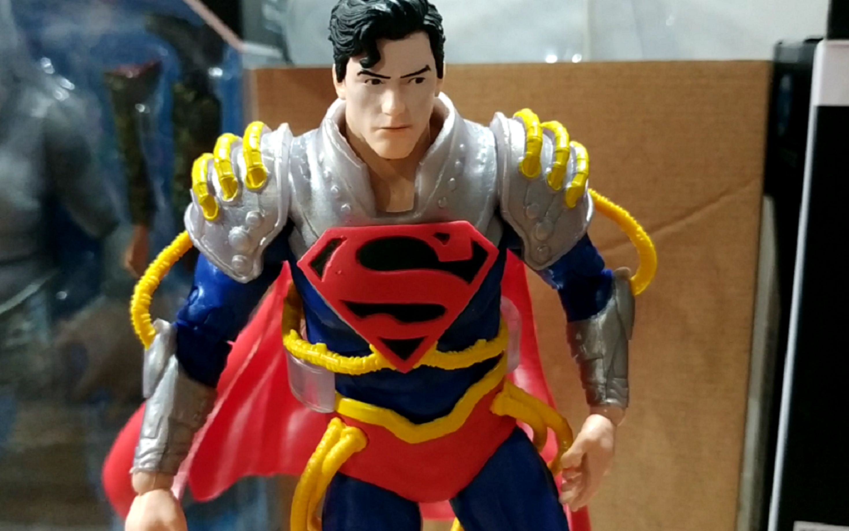 麦克法兰dc至尊小超人手办模型玩具兵人分享 30年了,终于在死亡金属