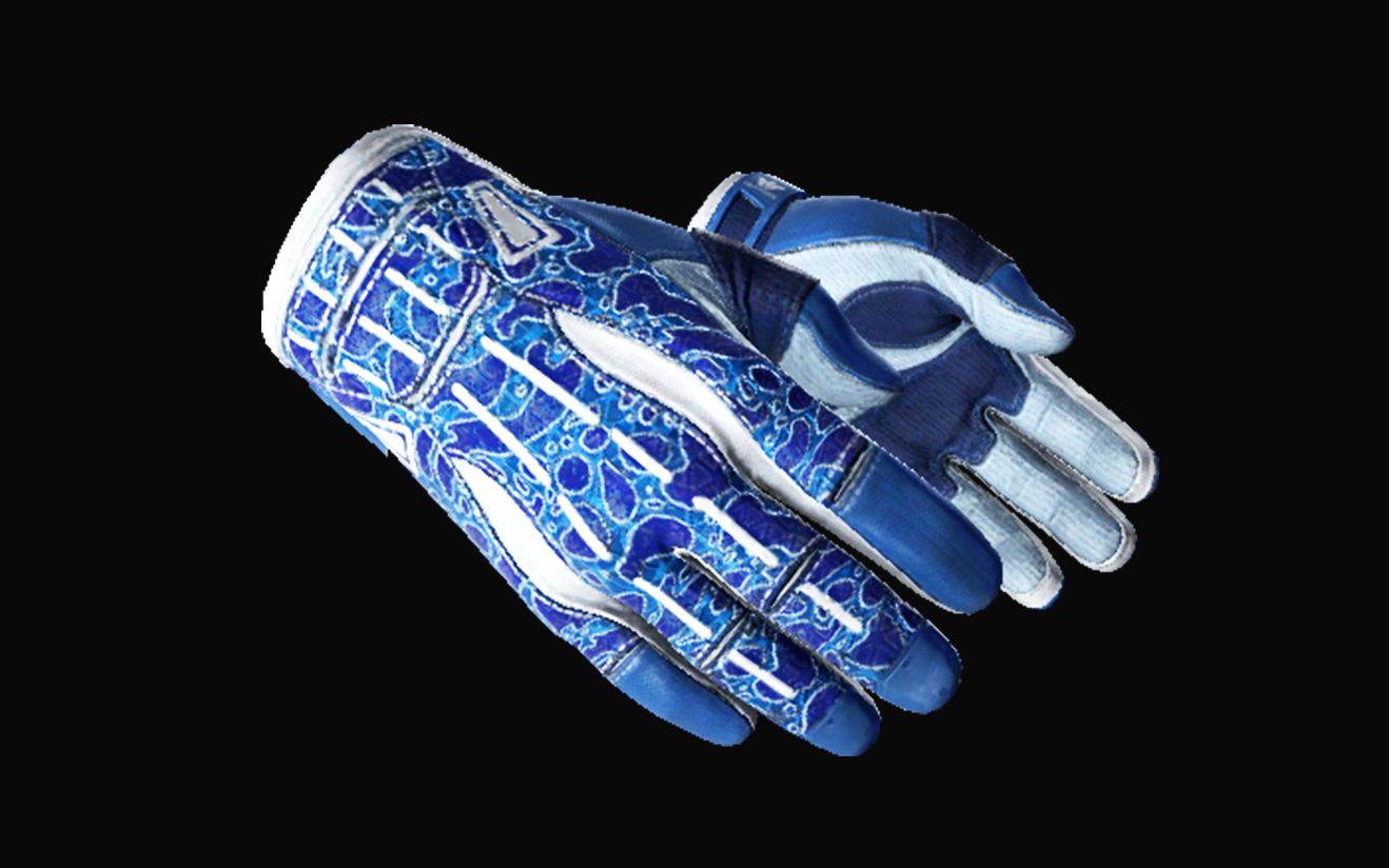 双栖手套,蓝白色饰品搭配推荐!