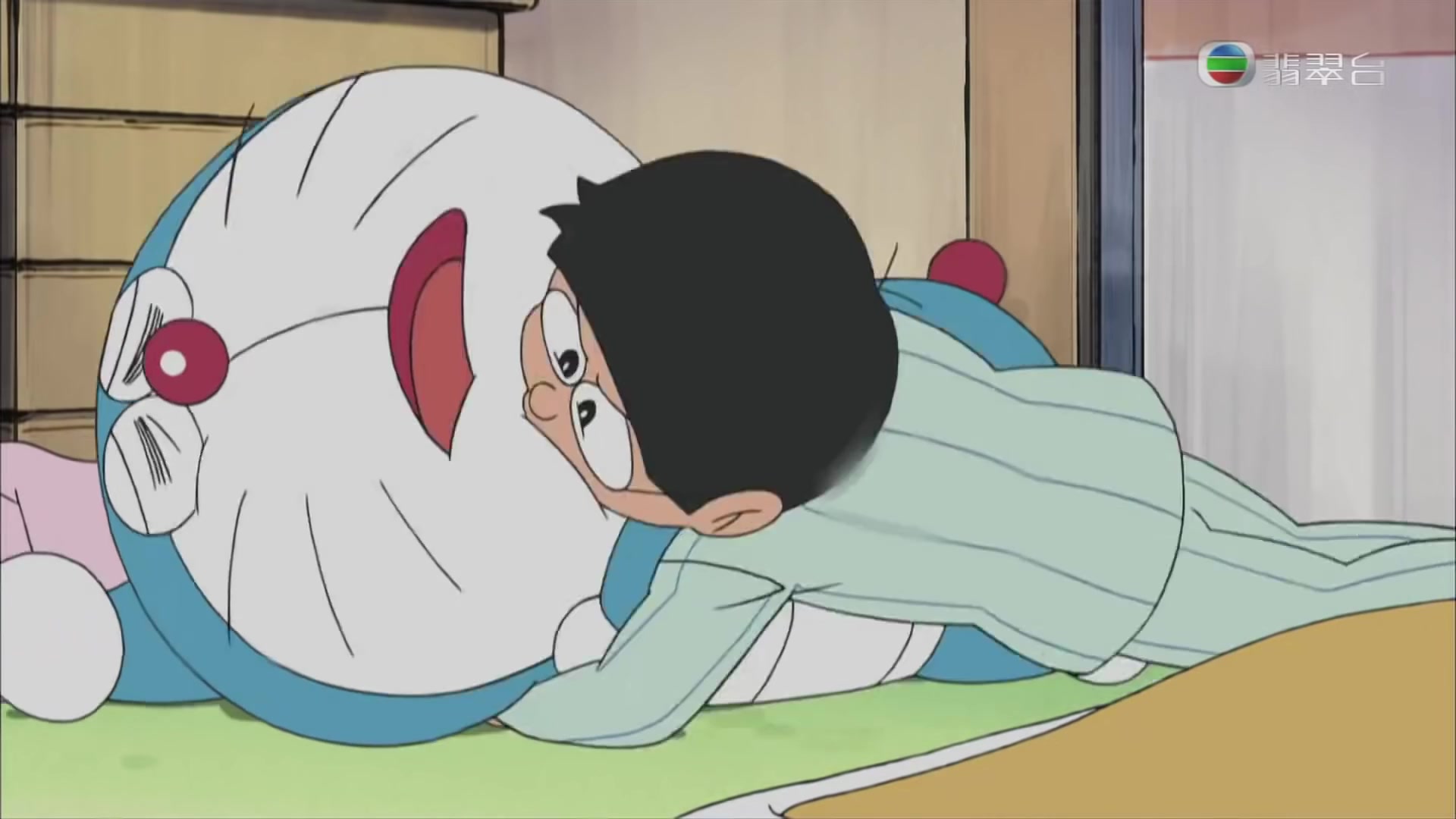 (粵語字幕) 多啦A夢 EP602 藍色月夜的獨唱會
