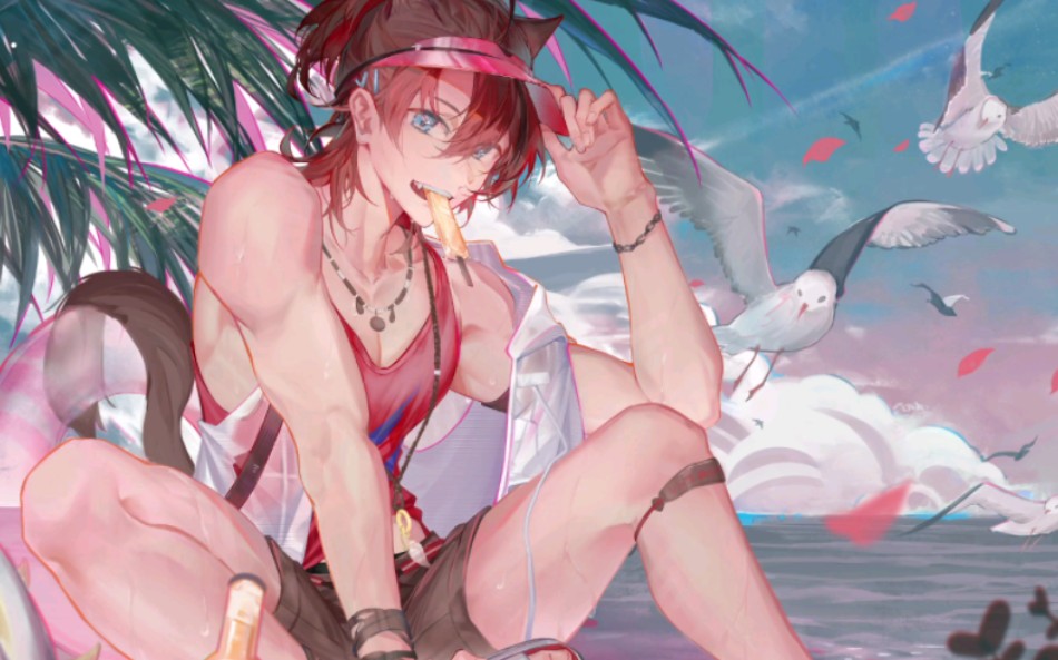 【明日方舟】海风 沙滩 夏日7215