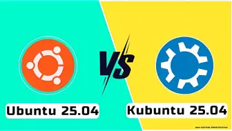 Ubuntu 25.04 与 Kubuntu 25.04 终极对决：海鹦争霸！