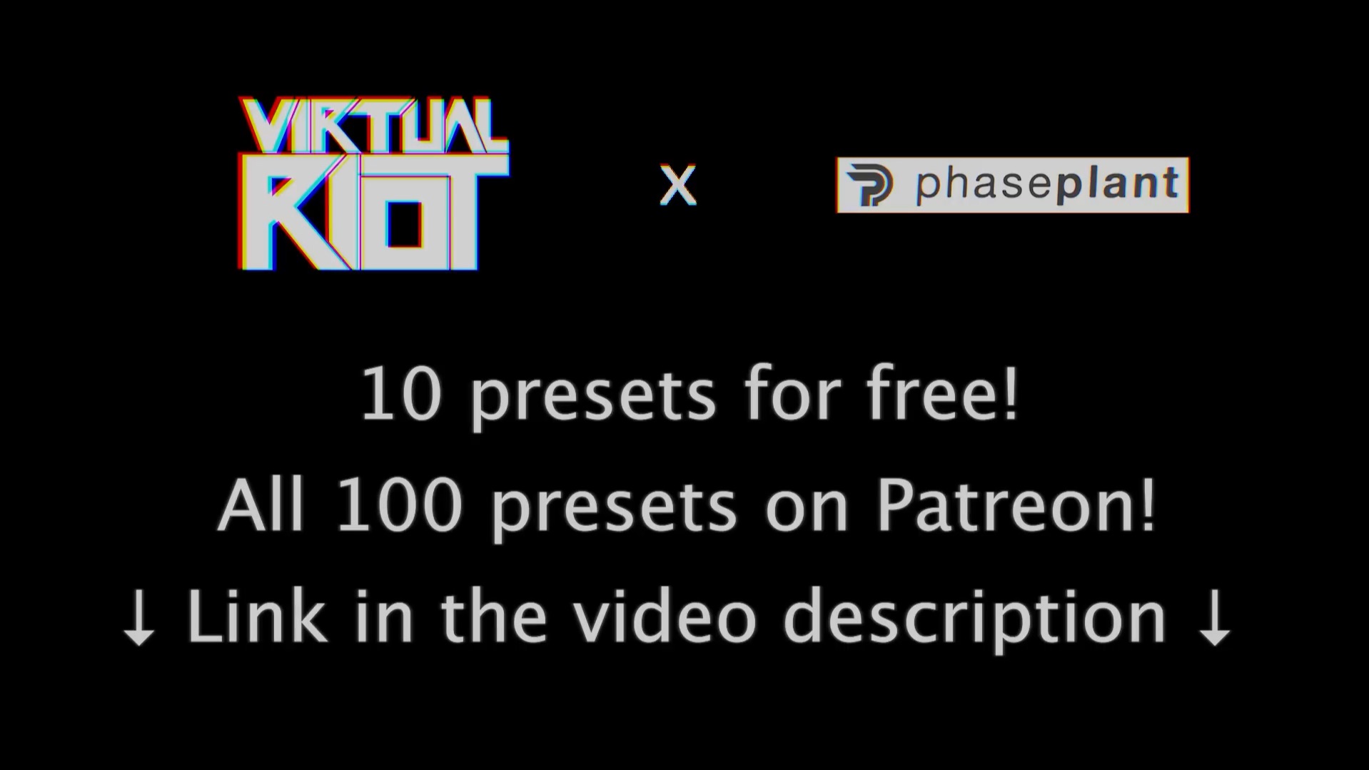 100 Virtual Riot Phase Plant presets (download & demo)哔哩哔哩bilibili