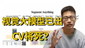 视觉大模型已出？CV将死？