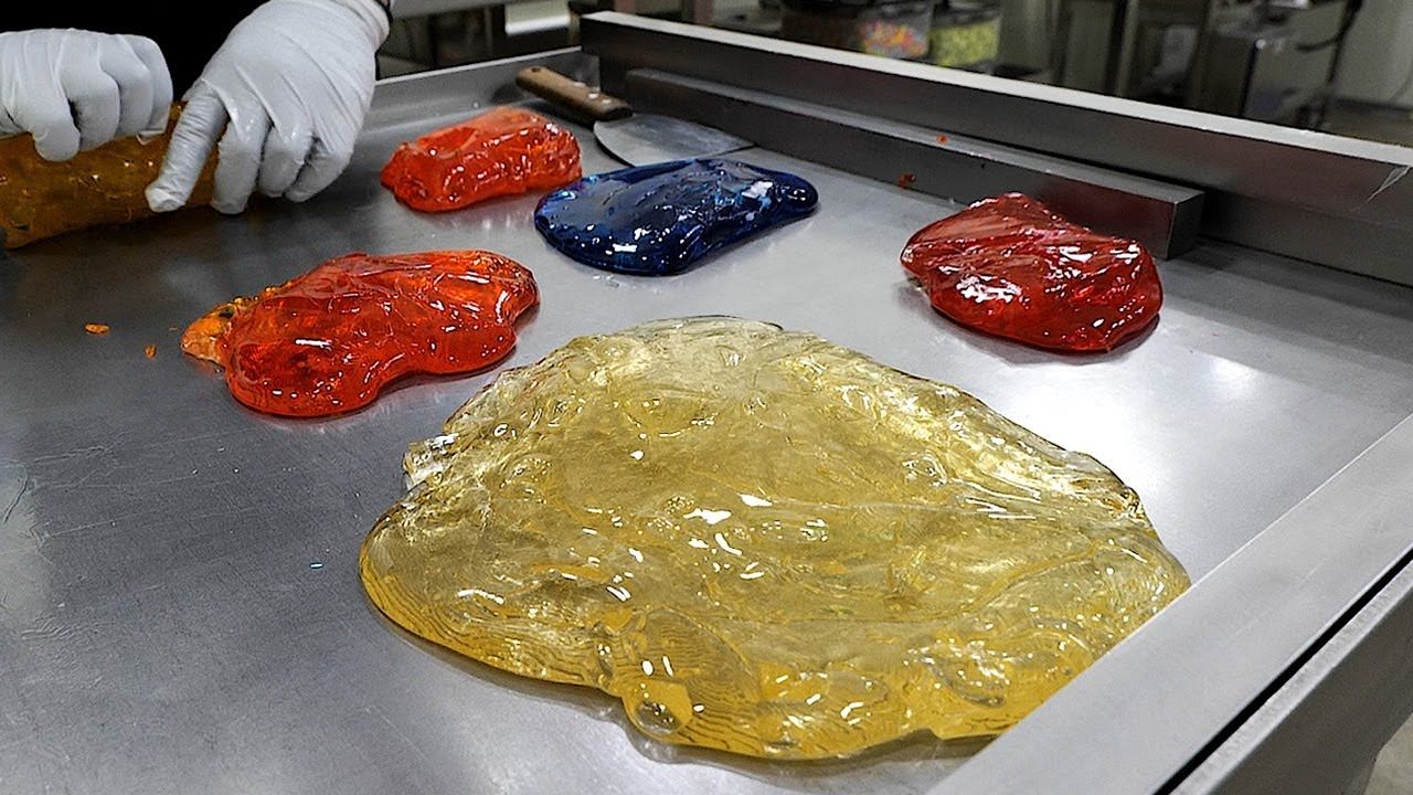 手工糖果制作的制作过程