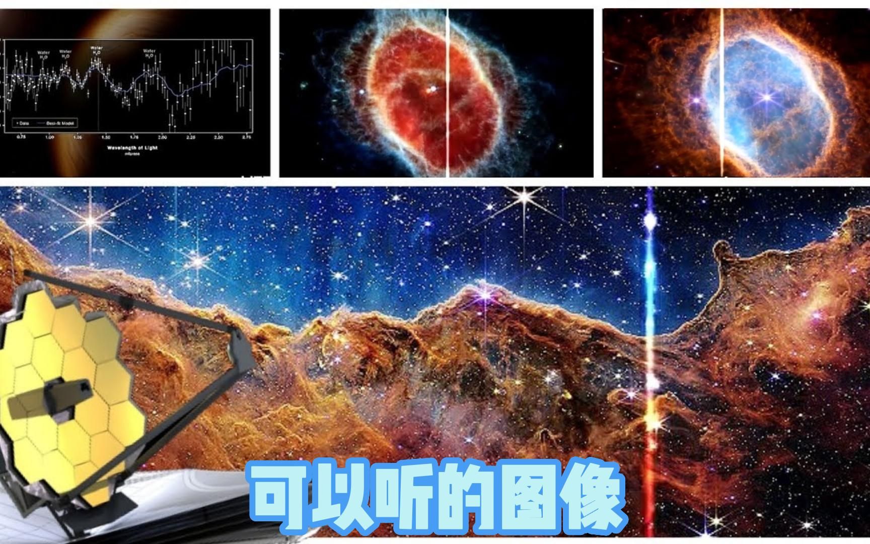 [图]戴上耳机，聆听船底座星云&南环星云的声音