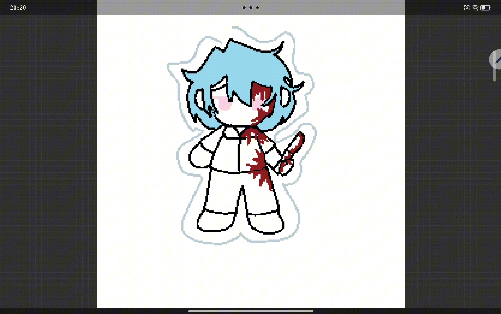 我画的勾石像素画0303