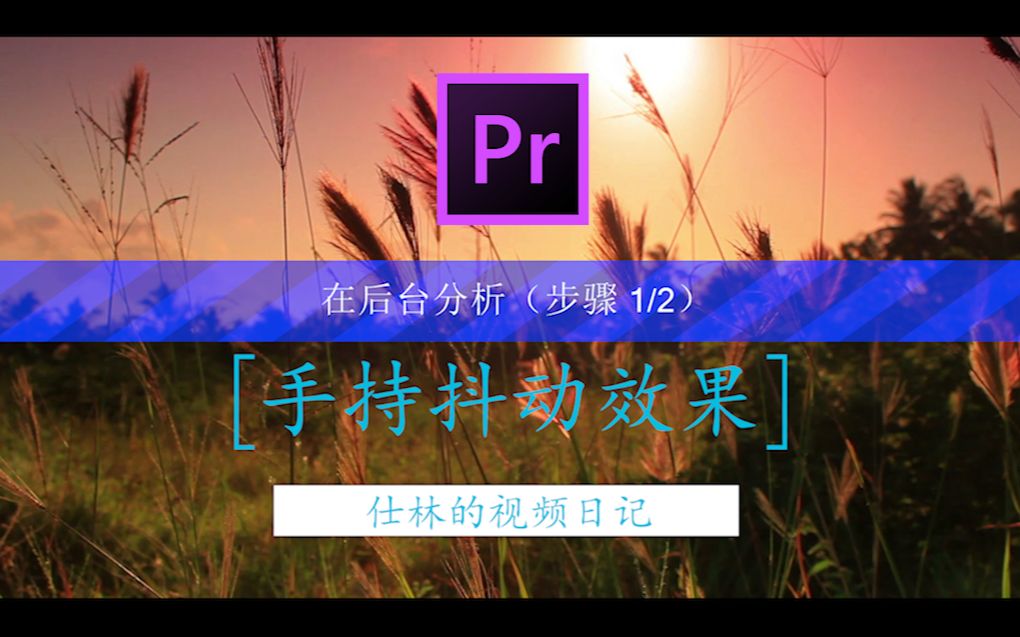 【pr教程】用pr制作画面手持抖动效果,内含多种预设!