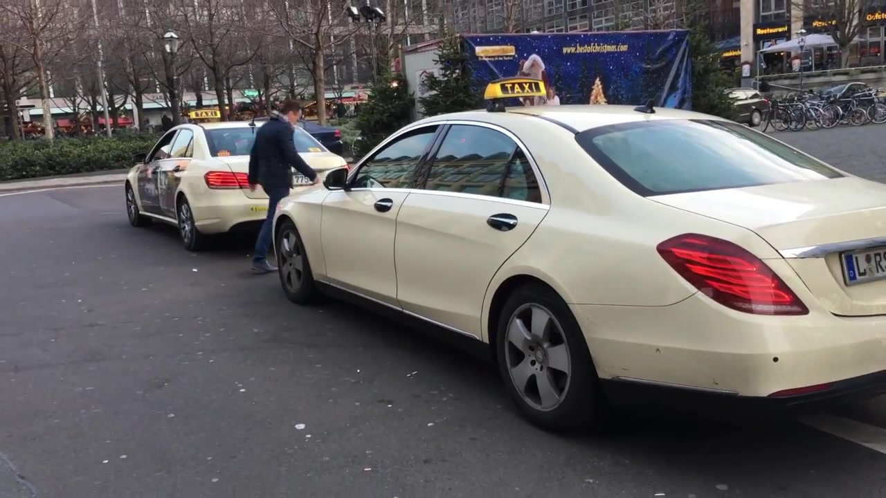 奔驰s级出租车见过没