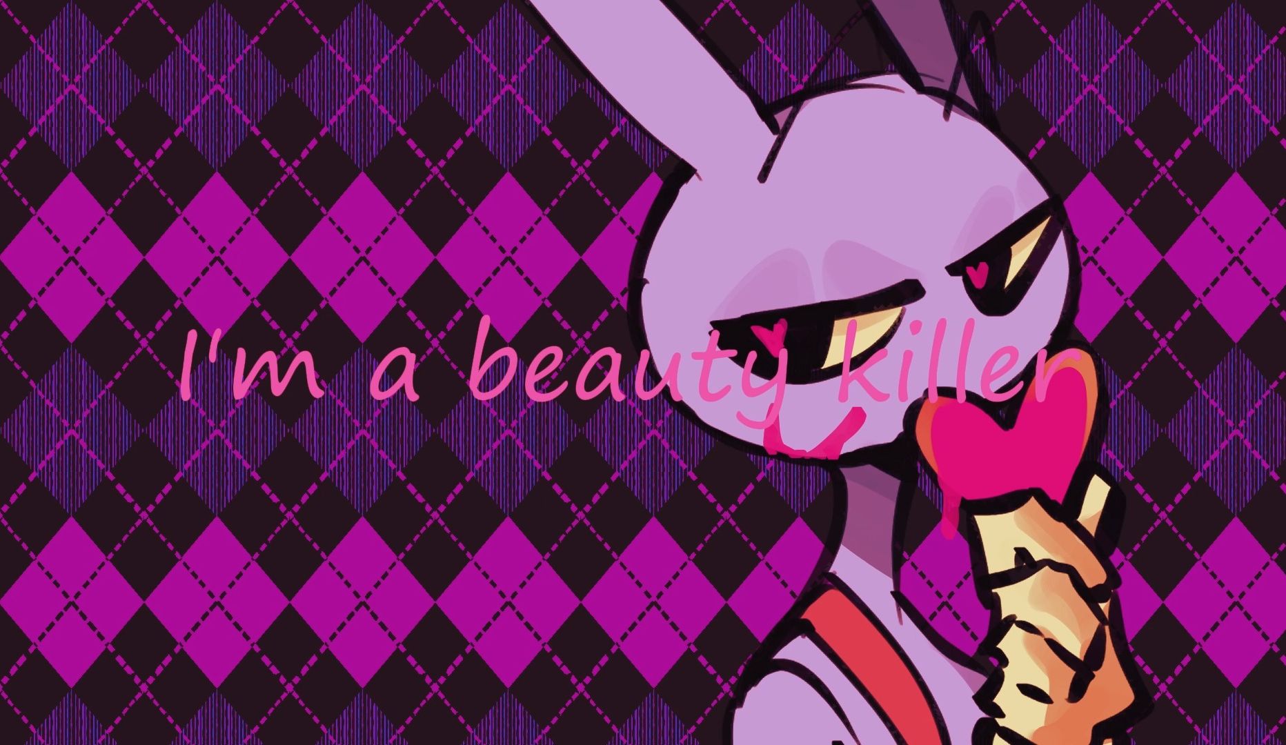 【神奇数字马戏团】【兔右单兔向】beauty killer-姜浆公主-默认收藏