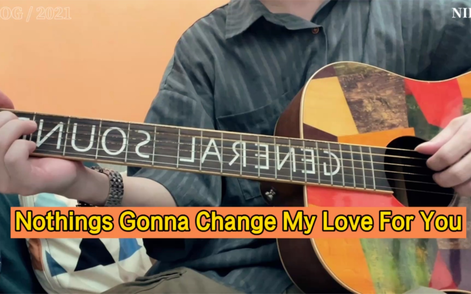 [图]《Nothings Gonna Change My Love For You》吉他弹唱