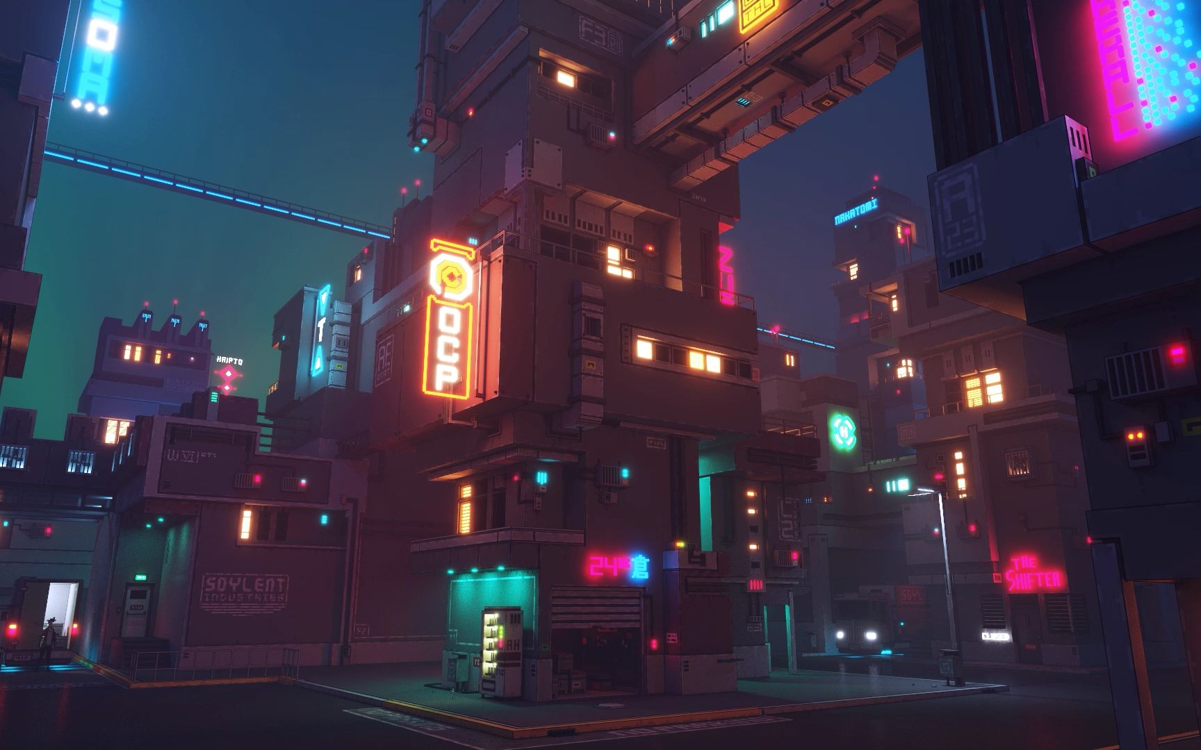 活动作品wallpaperengine美到窒息的动态壁纸分享赛博朋克向