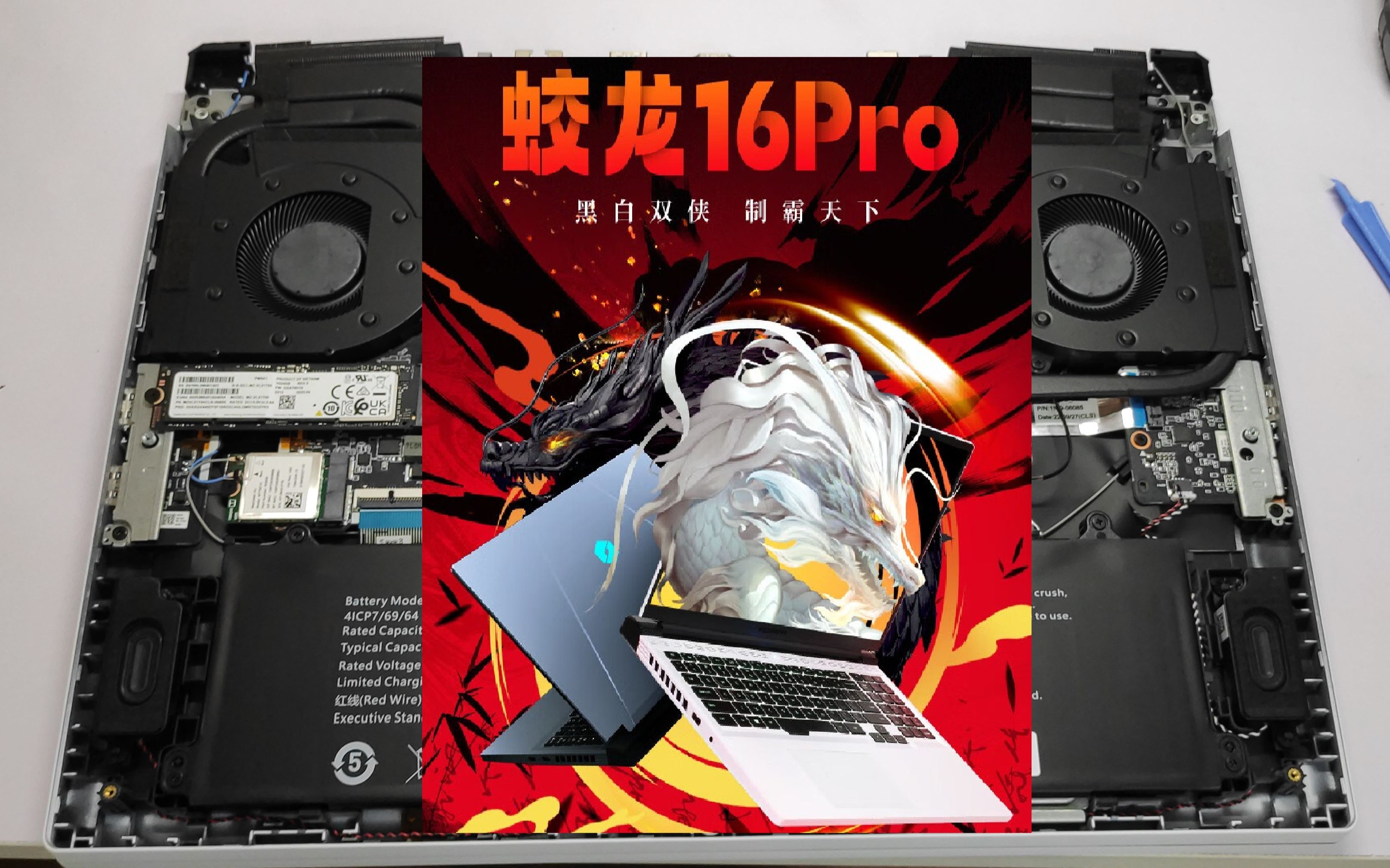 大白龙!机械革命蛟龙16pro 更换相变片,厉害了我机哥!