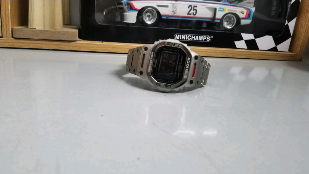 dw5600钛合金银机甲改装上手展示