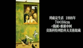 Download Video: 世界名画赏析56-【到处是生活】自由与禁锢的强烈反差‖莫斯科特列恰科夫美术馆藏品