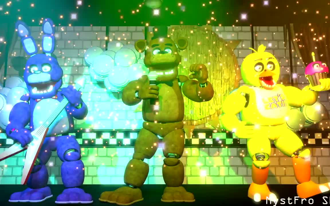 [图]论披萨店为何倒闭丨Five Nights at Freddy's Song丨Ocular Remix