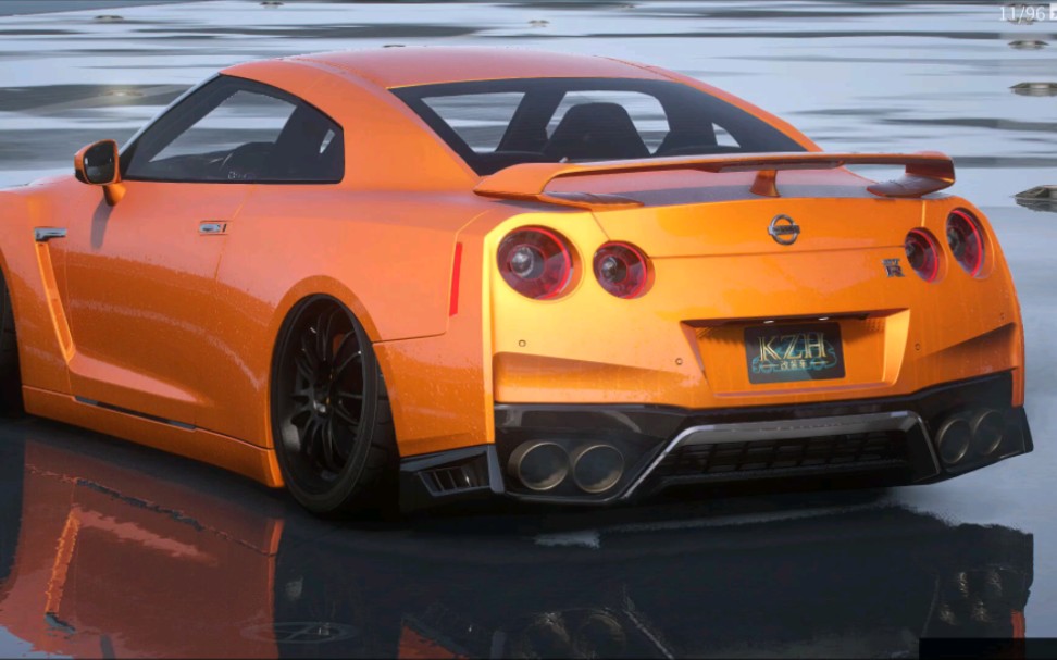 gta改装车_日产尼桑gtr2017