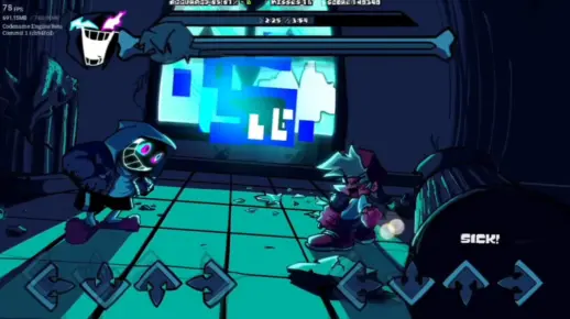 [FNF/Dustin]双尘曲目「Vindication」光流补帧_传说之下