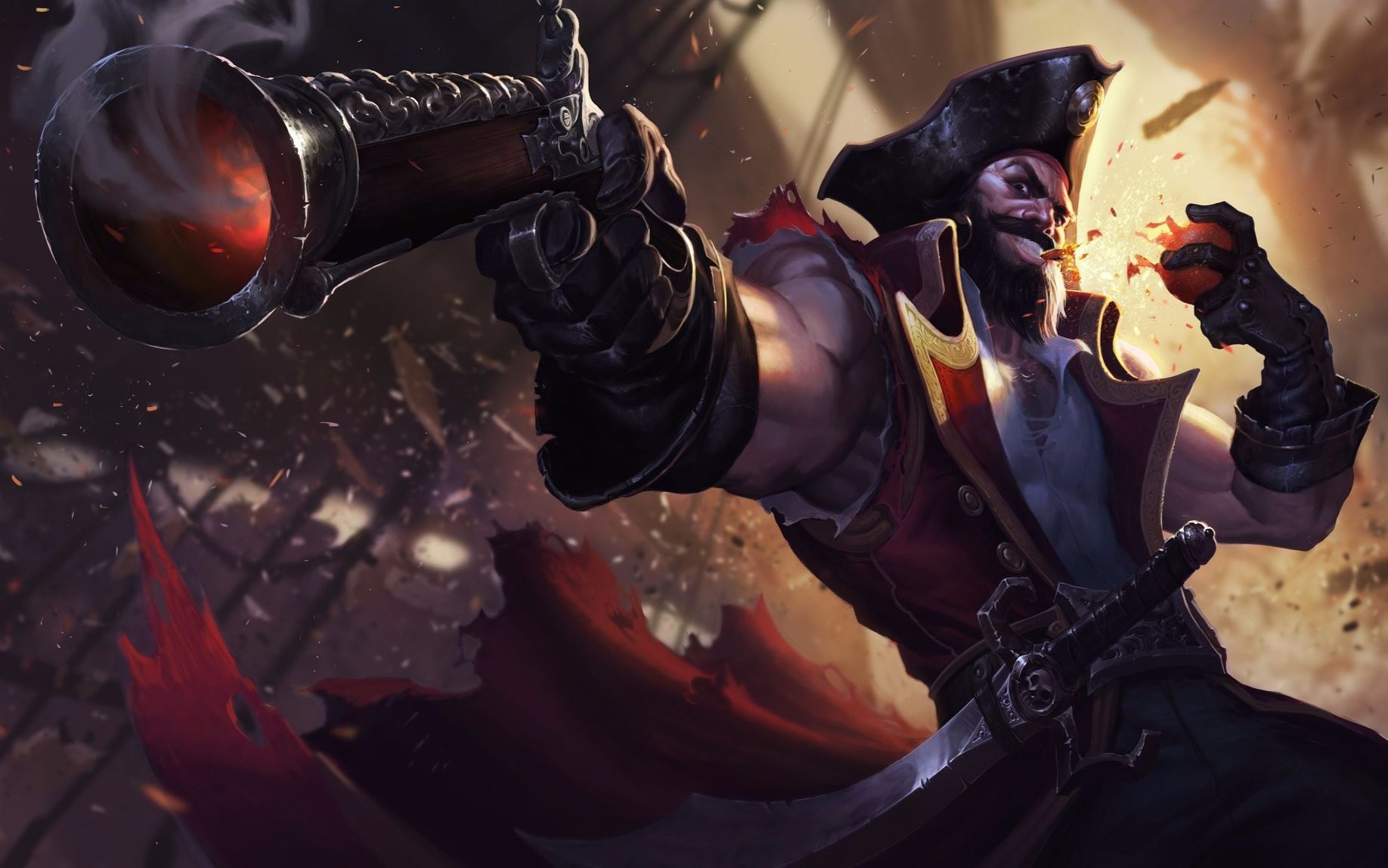 大概这是我最近玩的最好的船长了吧!