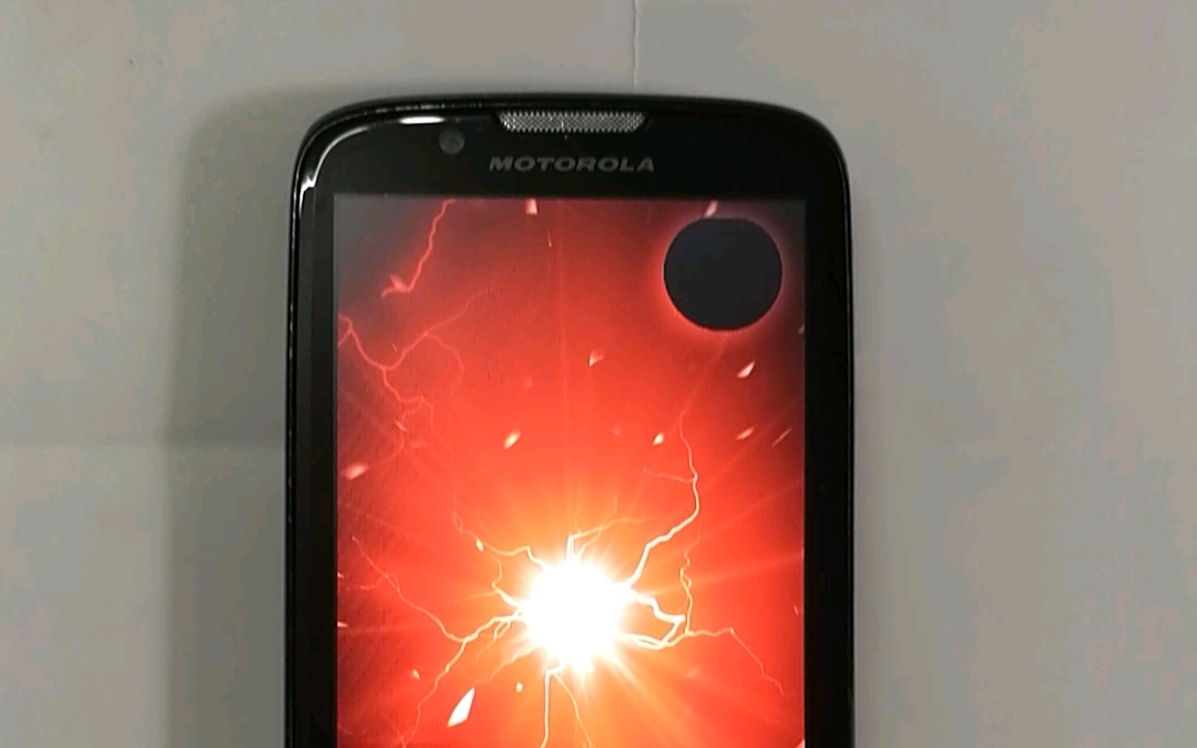 摩托罗拉me865开机动画