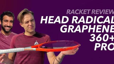 球拍实战测评#11】Head Graphene 360+ Radical Pro 16x19 穆雷代言系列