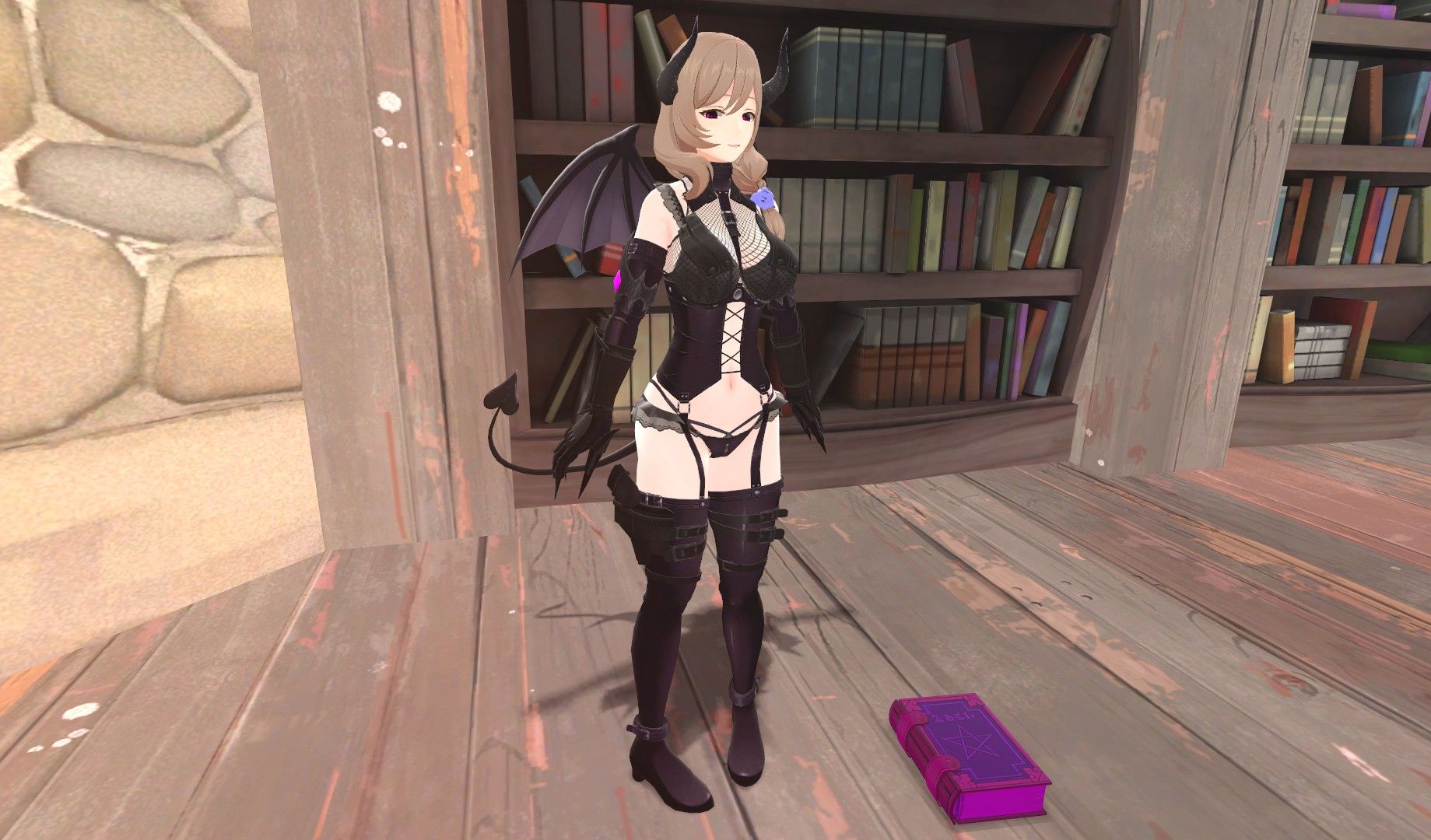 【原神·附身】丽莎魅魔化