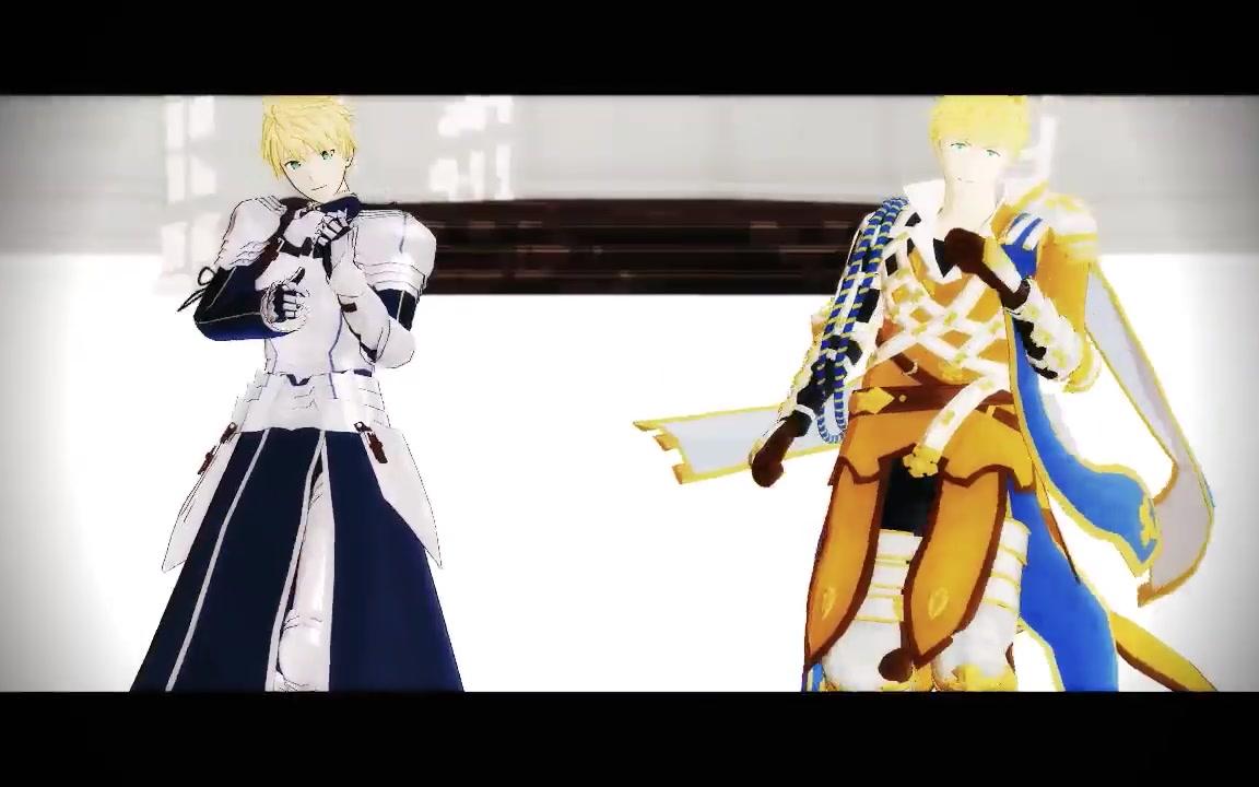 【fate_mmd】舊劍和ヴェイン的love me if you can_嗶哩嗶哩 (゜-゜)