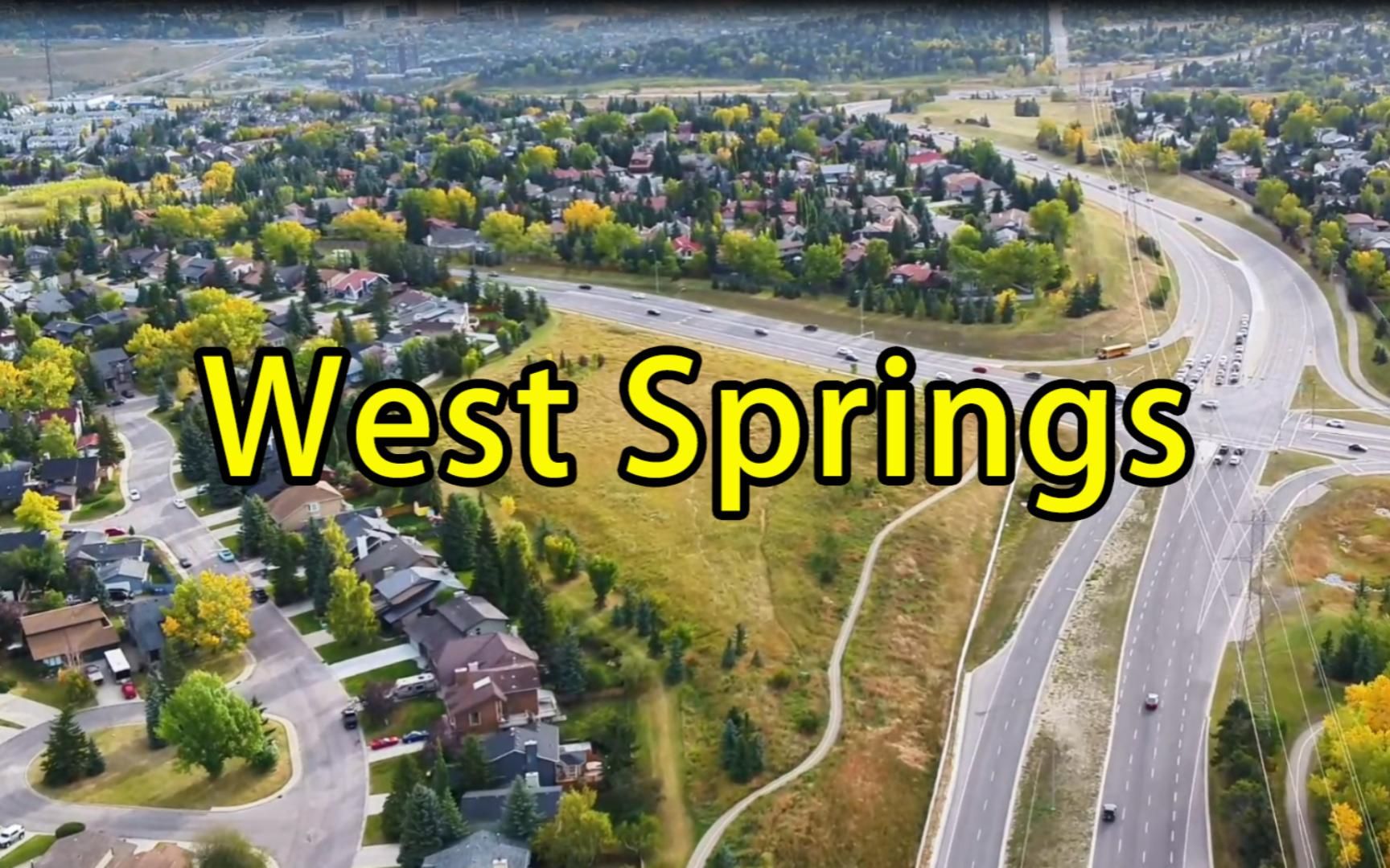 West Springs,占地1.6平方公里,是卡尔加里西部最大的社区之一哔哩哔哩bilibili