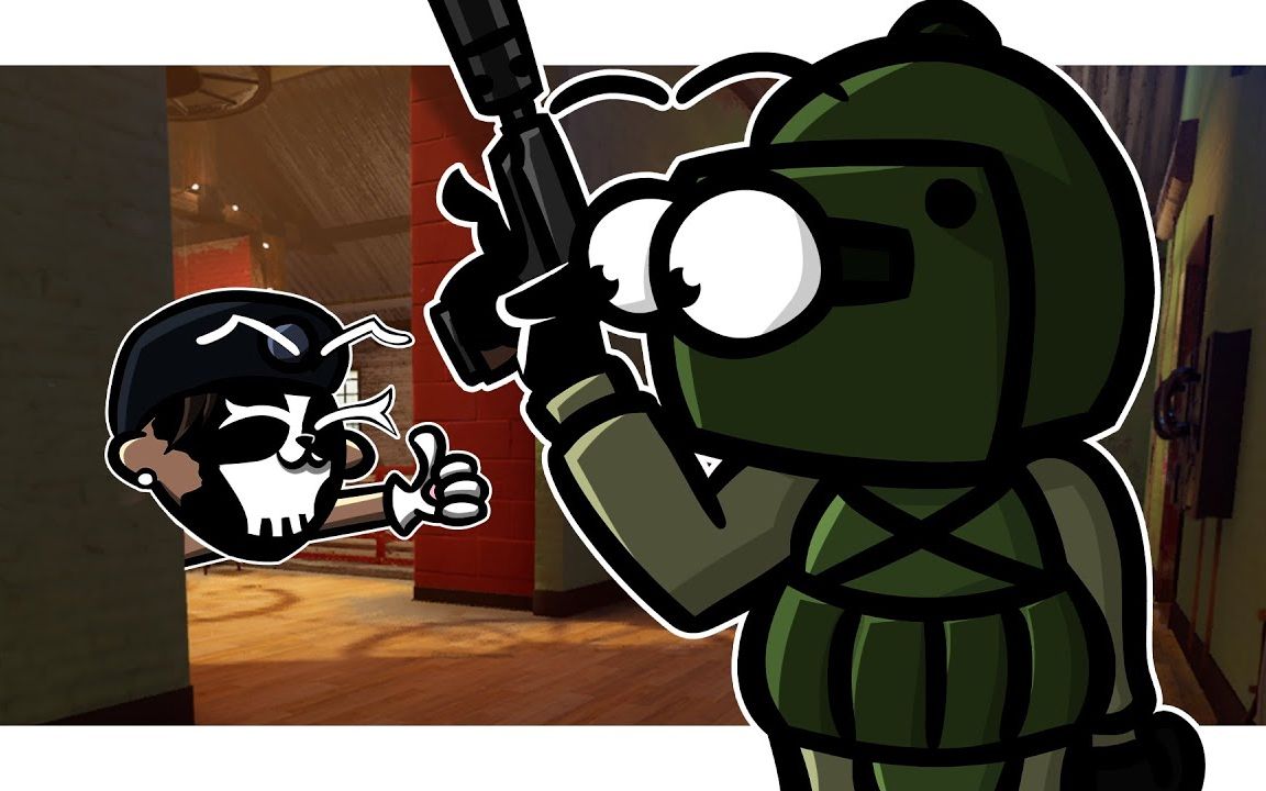 彩虹六号tachanka学会在彩虹六围中漫游动画