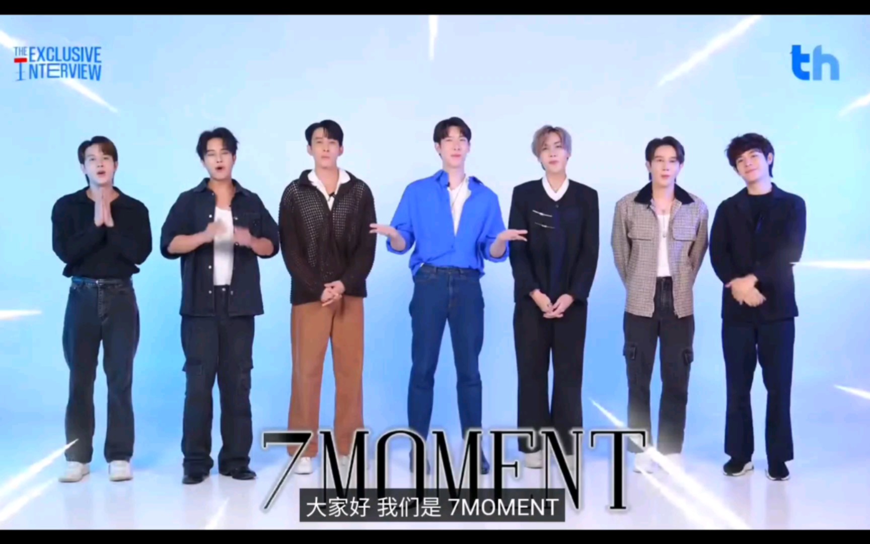 [图]（中字）THHeadline X 7MOMENT | Exclusive Interview