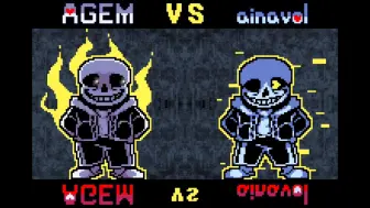 Download Video: AGEM!Sans VS Ainavol!Sans [New - Sprite]