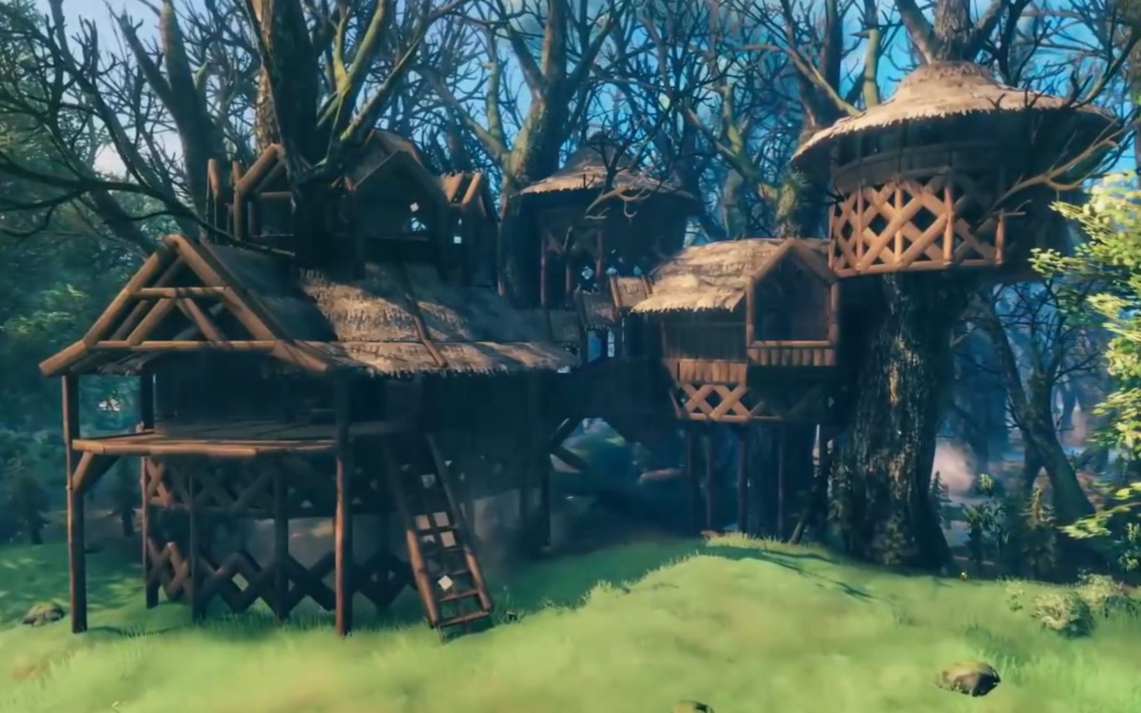 [valheim]英灵神殿-沼泽树屋