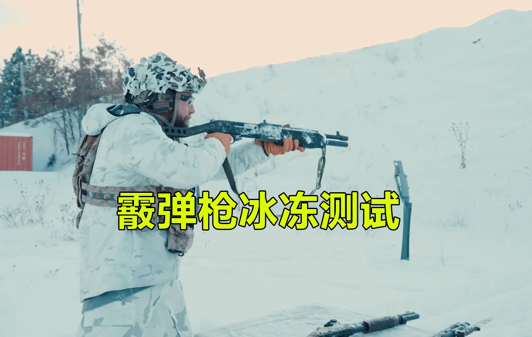 霰弹枪冰冻测试