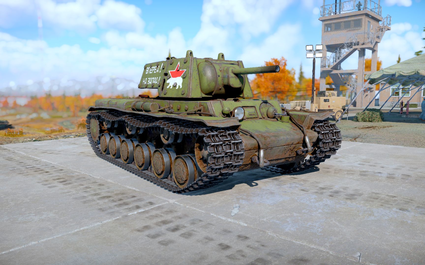 【战争雷霆】横砍一条街的kv1e!4.3的究极大恶人!