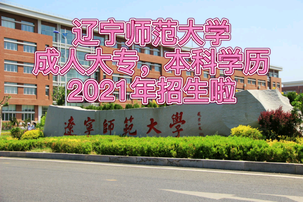 辽宁师范大学,2021年成人学历招生啦,哔哩哔哩bilibili