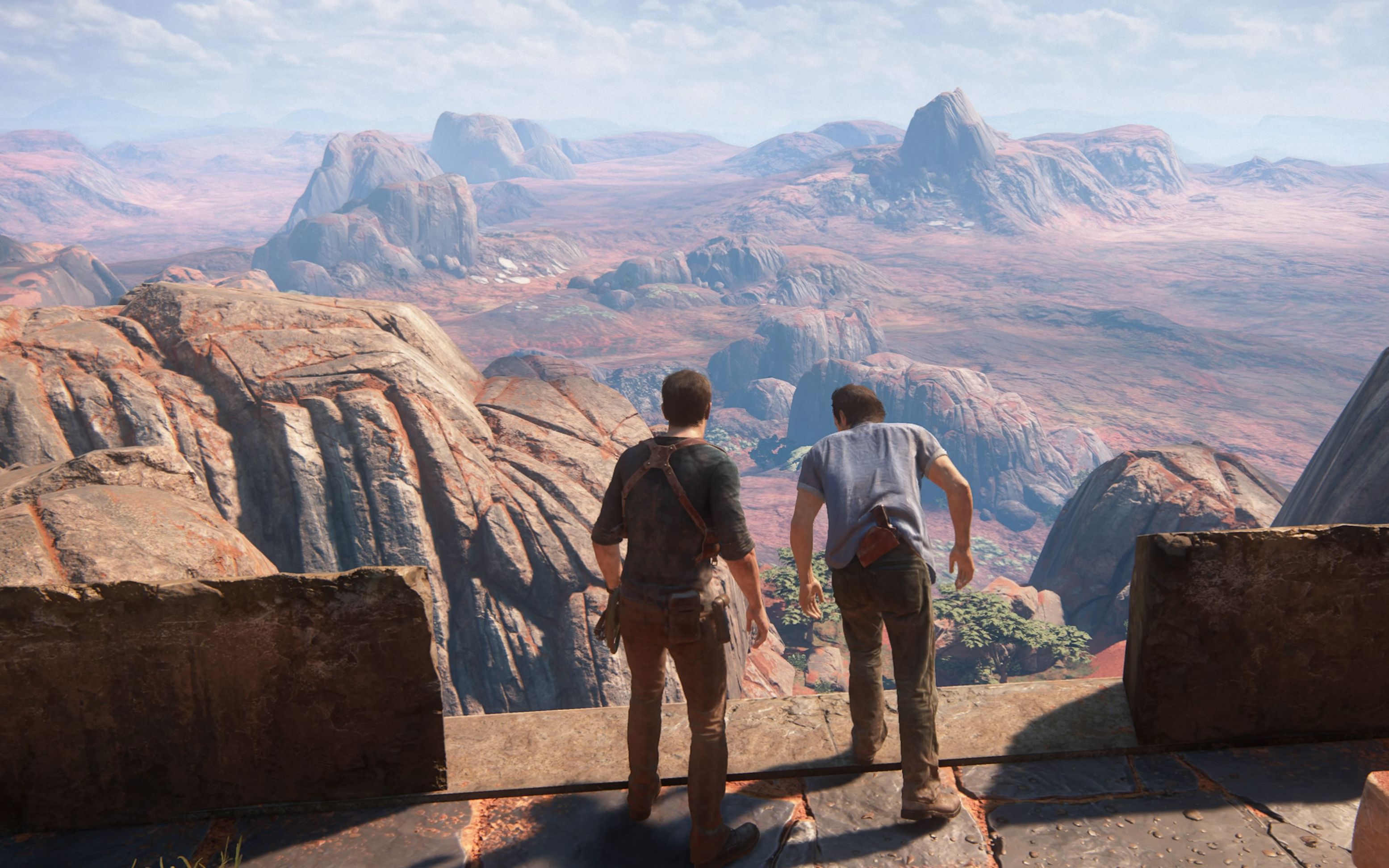 50后老郭:ps4《神秘海域4》第28节:生死时速追逐竟赛~游戏的彩蛋_哔哩