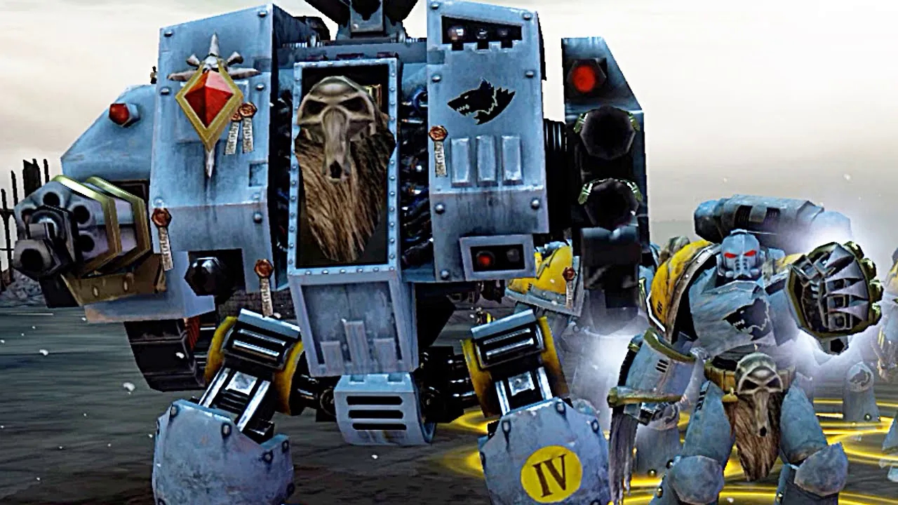 【战锤40k:战争黎明2】太空野狼 vs 灰骑士