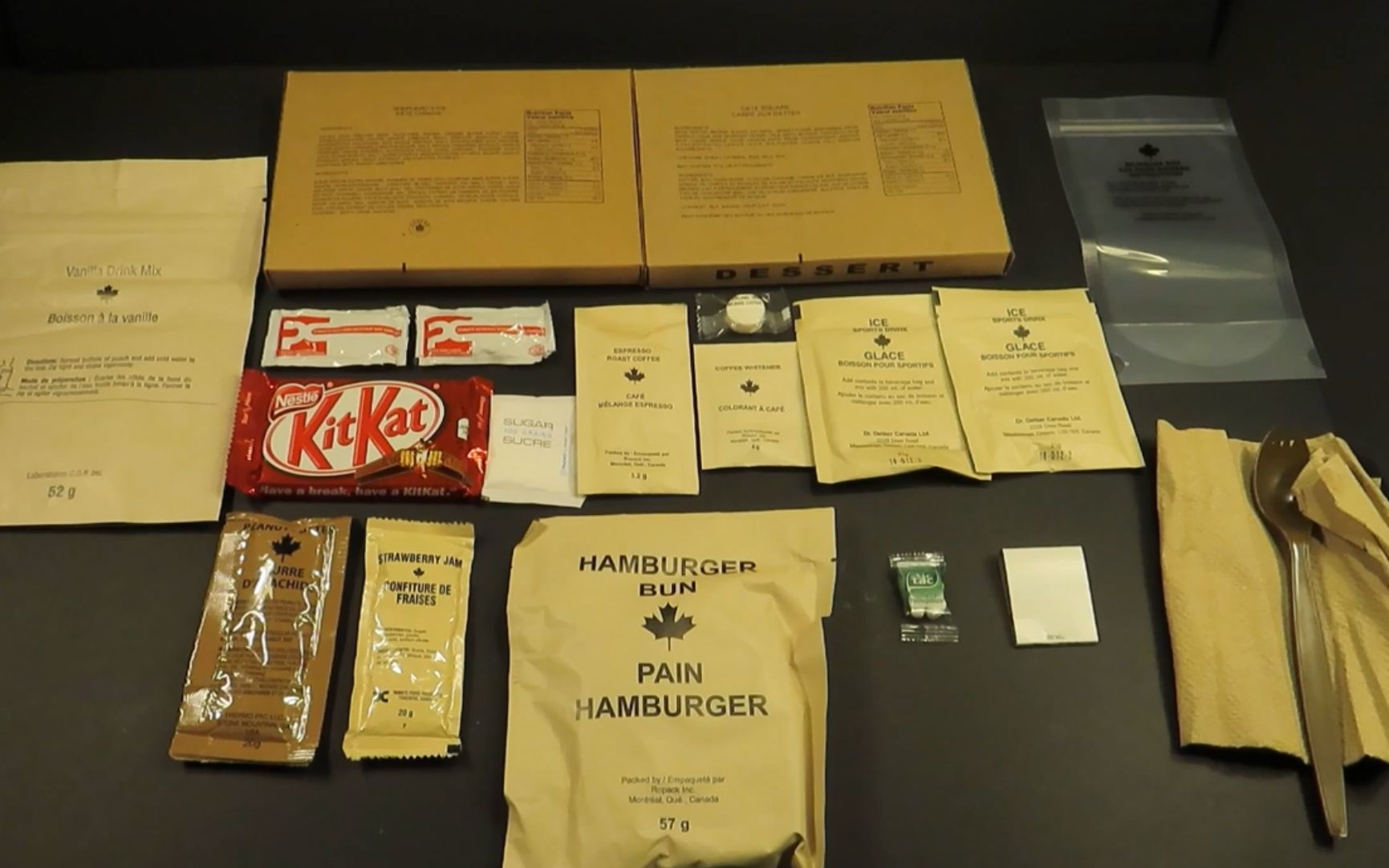 军粮评测steve1989加拿大impmre口粮试吃